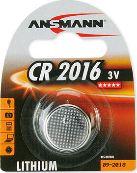 Ansmann Lithium 3V, CR 2016 Knopfzelle 