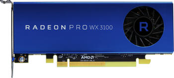 AMD Radeon Pro WX 3100, 4GB GDDR5 Grafikkarte 1x DisplayPort 1.4, 2x Mini DisplayPort 1.4