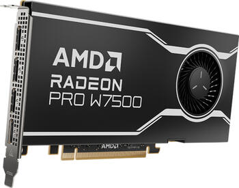 AMD Radeon PRO W7500, 8GB GDDR6 Grafikkarte, 4x DP 