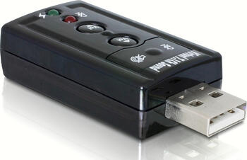 Delock Sound Adapter 7.1, USB (PC, MAC, PS3) 