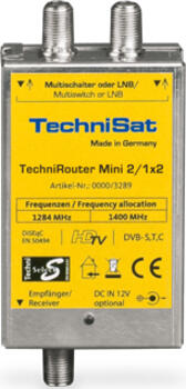 TechniSat TechniRouter Mini 2/1x2, SAT-Multischalter 