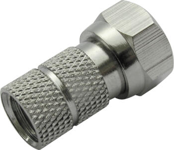 Schwaiger FST8312 201 Koaxialstecker F-Typ&comma; 50er-Pack