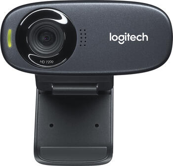 Logitech C310 Webcam 1280x720 Pixel schwarz USB