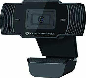 Conceptronic AMDIS 720P HD Webcam mit Mikrofon 