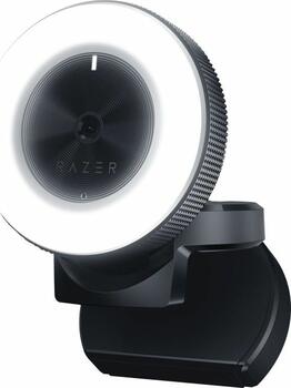Razer Kiyo, HD-Video 720p, 60 FPS, Webcam mit Ringleuchte 