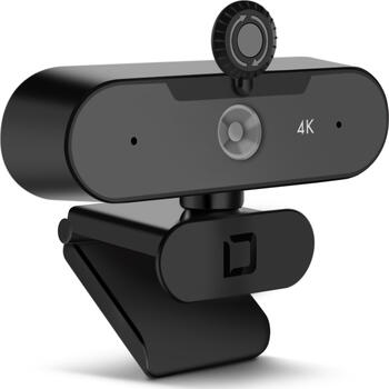 Dicota Webcam PRO Plus 4K, 1x USB-A 2.0, 3840x2160 (30fps), 1920x1080 (60fps)