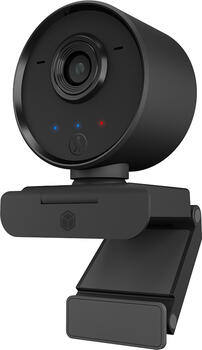 RaidSonic Icy Box Full HD Webcam mit Fernbedienung, 1x USB-A 2.0, 1920x1080 (30fps)