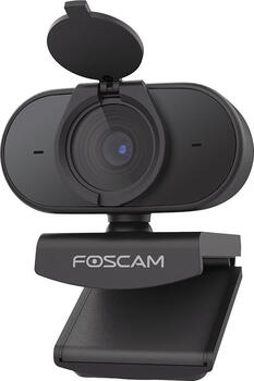 Foscam 4MP Webcam schwarz, 1x USB-A 2.0, 2688x1520 (30fps), 1920x1080 (60fps)