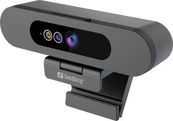 Sandberg Face-ID Webcam 2 1080p, 1920x1080 Pixel (30fps) 