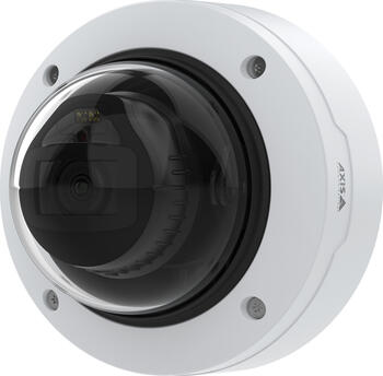 Axis P3267-LV, 5 MP Dome Indoor Netzwerkkamera OptimizedIR optischer Zoom, Lightfinder 2.0, Zipstream, Forensic WDR