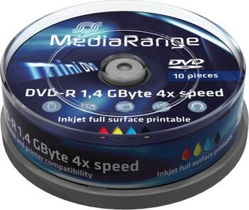 MediaRange MR430 DVD-Rohling 1,4 GB DVD-R 10 Stück(e) 