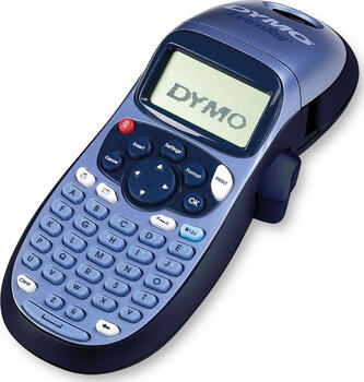 Dymo LetraTag LT-100H blau Beschriftungssystem 