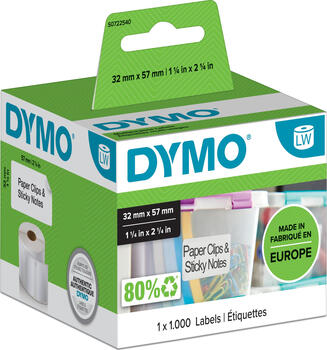 Dymo LabelWriter 11354 Etiketten 57x32mm 