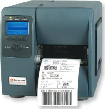 Datamax-O Neil M-4308, LAN, Thermotransfer Etikettendrucker Aufwickler, RTC