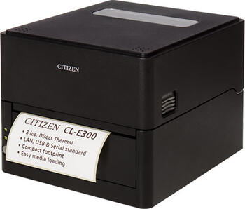 Citizen CL-E300 schwarz, Thermodirekt 