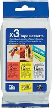 Brother TZe-31M3 Schriftband, Multipack