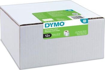 Dymo LW-Mehrzwecketiketten, 32 mm x 57 mm, 6 Rollen 1000 Etiketten für LabelWriter-Beschriftungsgeräte