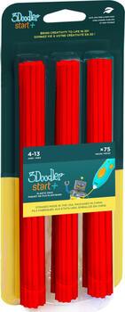 75er-Pack 3Doodler Start Filament rot, für 3Doodler Start+ und Build & Play
