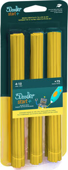 75er-Pack 3Doodler Start Filament gelb, für 3Doodler Start+ und Build & Play