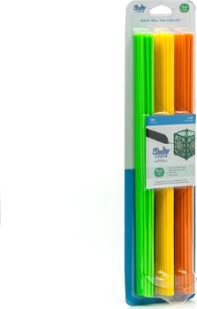 75er-Pack 3Doodler Create+ Filament PLA neonorange, neongelb, neongrün - Citrus Glow Mix