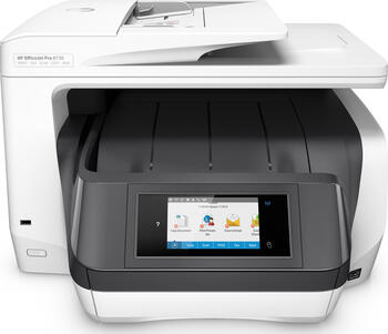 HP OfficeJet Pro 8730 e-All-in-One, WLAN, Tinte, mehrfarbig-Multifunktionsgerät, Drucker/Scanner/Kopierer/Fax