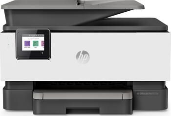 HP OfficeJet Pro 9010e All-in-One, WLAN, Instant Ink, Tinte, mehrfarbig-Multifunktionsgerät