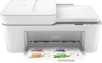 HP DeskJet 4110e All-in-One weiß, WLAN, Tinte, mehrfarbig- Multifunktionsgerät, Drucker/Scanner/Kopierer/Fax