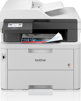 Brother MFC-L3760CDW, LED, mehrfarbig-Multifunktionsgerät, Drucker/Scanner/Kopierer/Fax