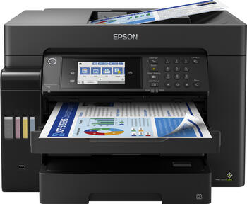 Epson ET-16655&comma; Tintenstrahl&comma; bis A3&comma; 4800 x 1200 DPI&comma; 32 Seiten pro Minute&comma; WLAN&comma; schwarz