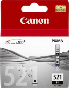 Canon Tinte CLI-521BK Fototinte schwarz Canon Tinte CLI-521BK Fototinte schwarz