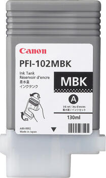 Canon Tinte PFI-102MBK schwarz matt Canon Tinte PFI-102MBK schwarz matt