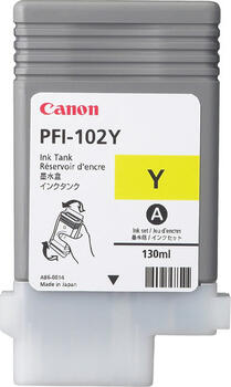 Canon Tinte PFI-102Y gelb Canon Tinte PFI-102Y gelb