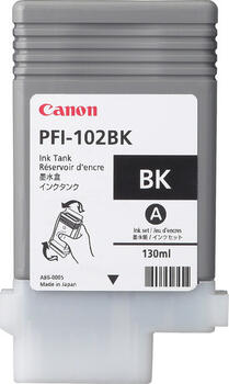Canon PFI-102BK Tinte schwarz Canon PFI-102BK Tinte schwarz