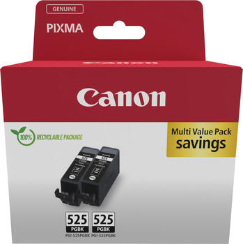 Canon Tinte PGI-525PGBK schwarz, 2er-Pack Canon Tinte PGI-525PGBK schwarz, 2er-Pack