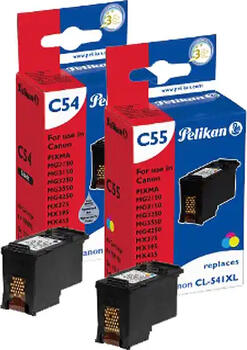 Kompatible Tinte zu Canon PG-540 XL/CL-541 XL schwarz/drei- farbig, Multipack