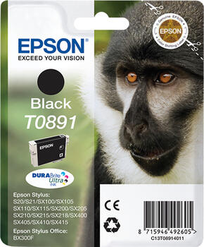 Epson T0891 Tinte schwarz