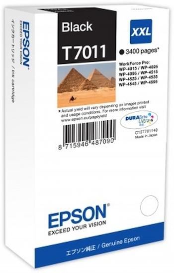 Epson T7011 Tinte schwarz  XXL