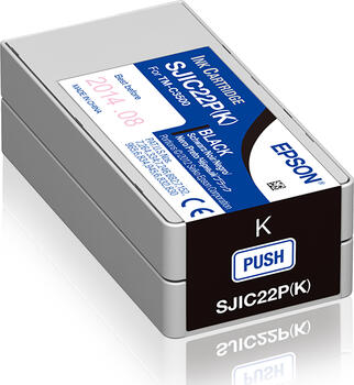 Epson SJIC22P(K) Tinte schwarz 