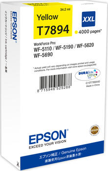 Epson Tinte 78XXL gelb