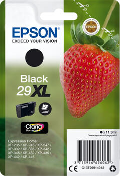 Epson Tinte 29XL schwarz, 11.3ml
