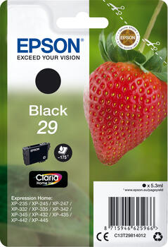 Epson Tinte 29 schwarz, 5.3ml