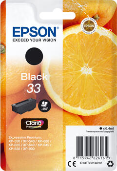 Epson Tinte 33 6.2ml schwarz