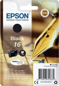 Epson 16 Tinte schwarz, 5.4ml