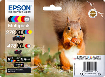 Epson Tinte 378 XL/478 XL Multipack