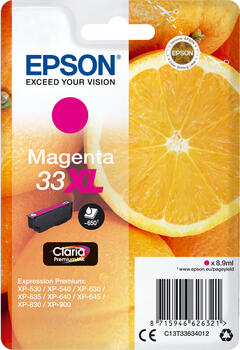 Epson Tinte 33XL magenta, Original Epson Tinte 33XL magenta, Original
