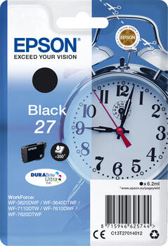 Epson Tinte 27 schwarz 