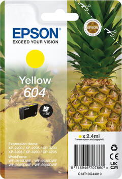 Epson Tinte 604 gelb