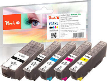 Peach Kompatible Tinte zu Epson 33 XL Multipack 