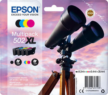 Epson Multipack 4farbig 502XL Ink 