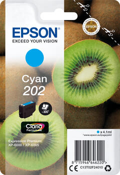 Epson Tinte 202 cyan 